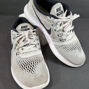 Nike Free RN Grey Athletic Running Shoe Sneaker 851059-101 Size 9.5 Women